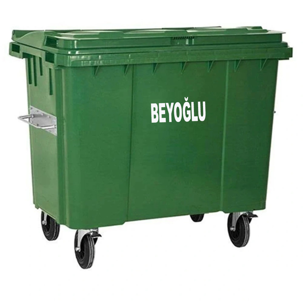 Beyoğlu 660 Litre Plastik Çöp Konteyneri